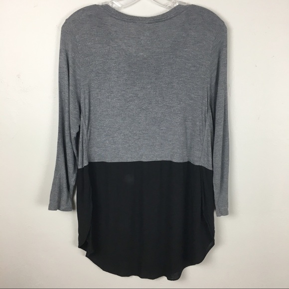 VINCE CAMUTO, Two by Vince Camuto two tone top - Picture 4 of 6